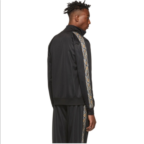 SSS World Corp Black Snake Track Jacket Small NEW NWT - Picture 3 of 5